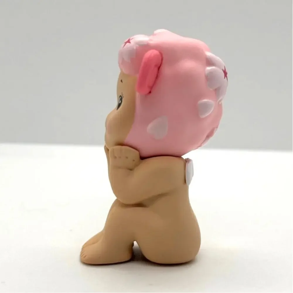 New Kewpie/Angel Mini Figure, in Sitting Sheep Costume, Open Blind Box